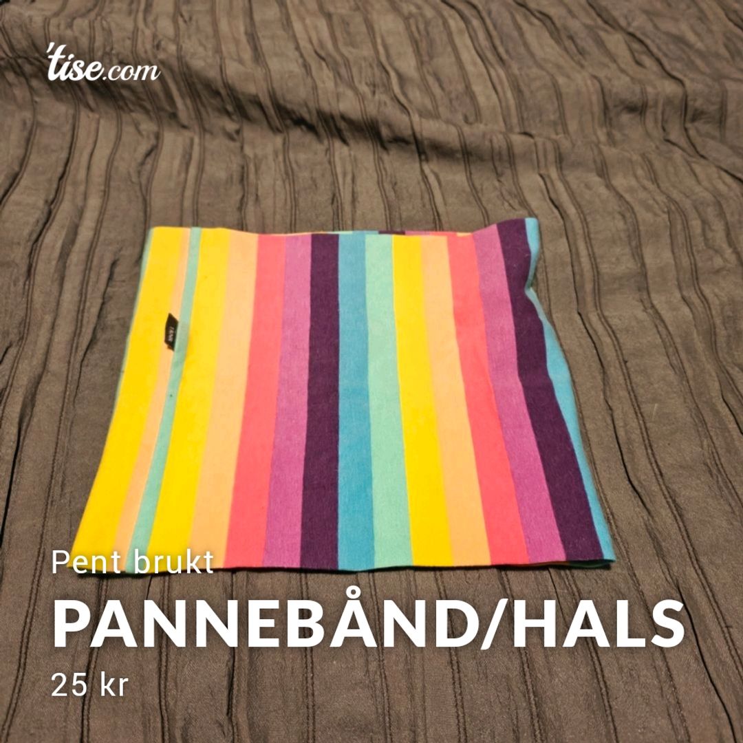 Pannebånd/Hals