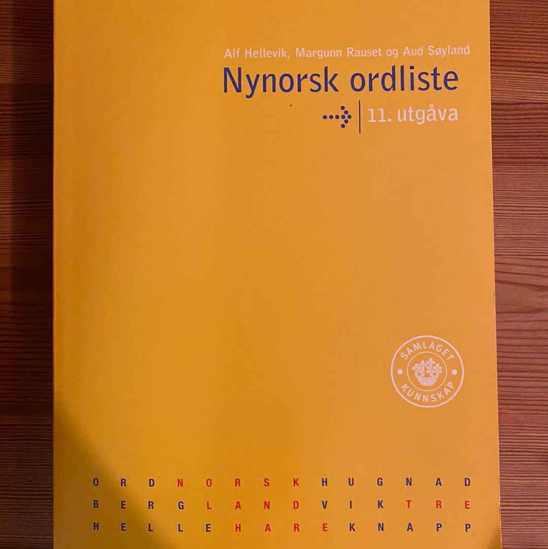 Nynorsk ordliste