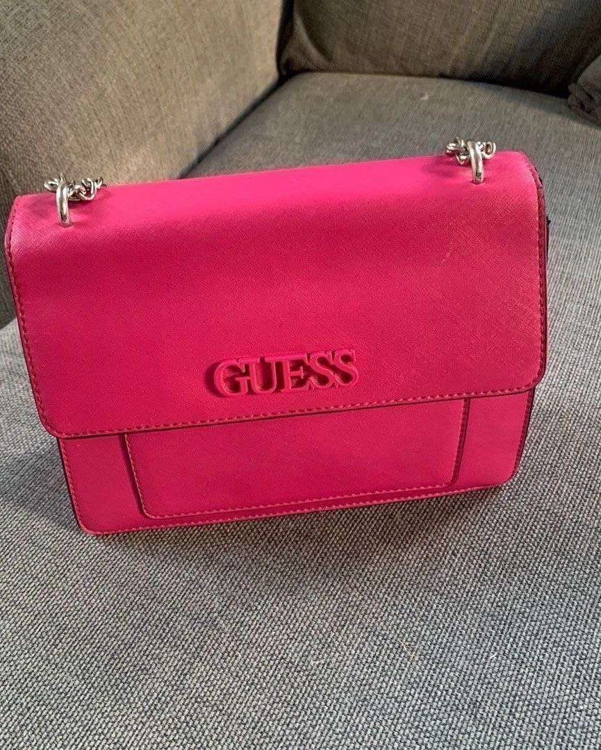 Guess pink purse