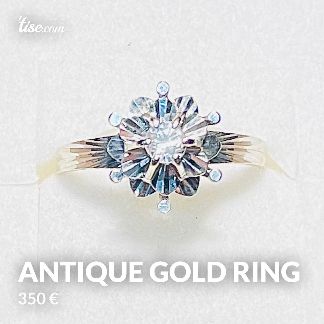 Antique gold ring