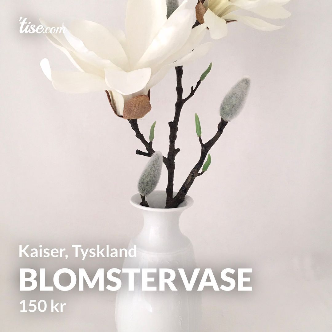 Blomstervase