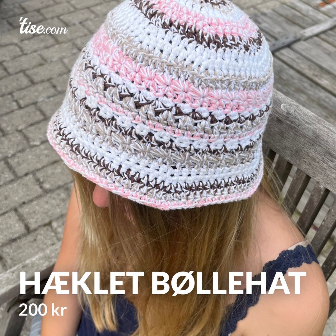 hæklet bøllehat