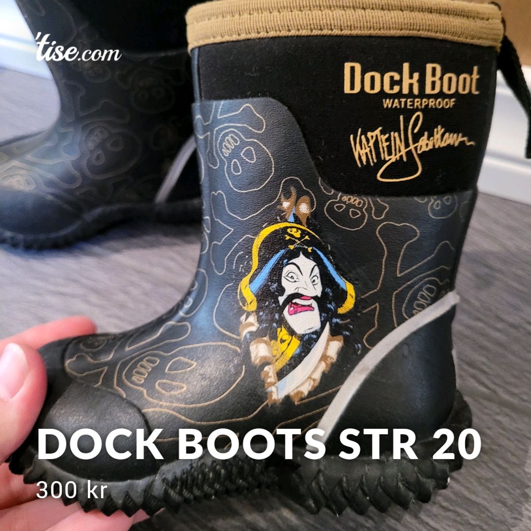 Dock boots str 20