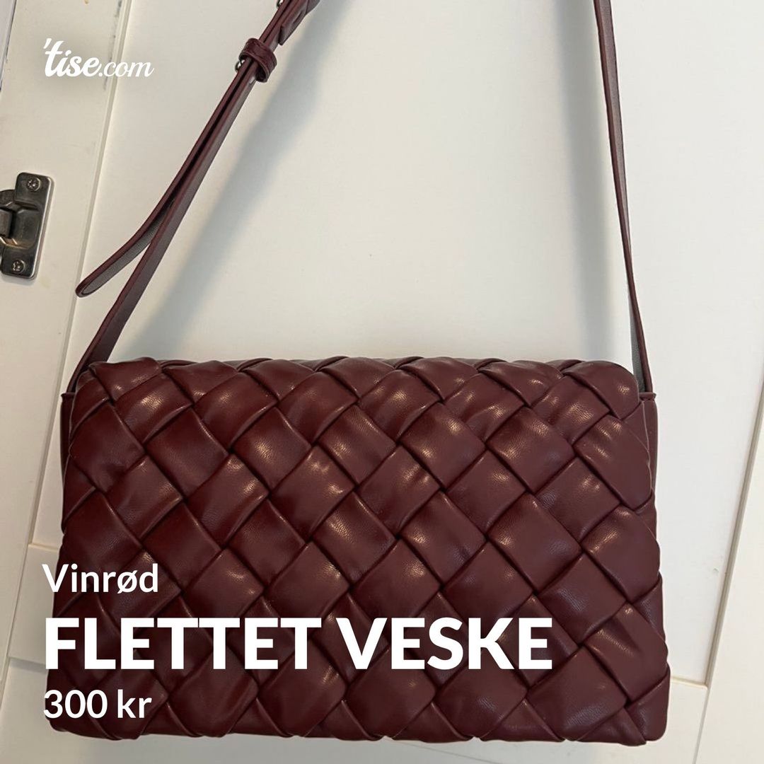 Flettet veske