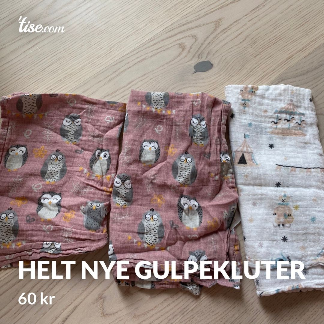 Helt nye gulpekluter