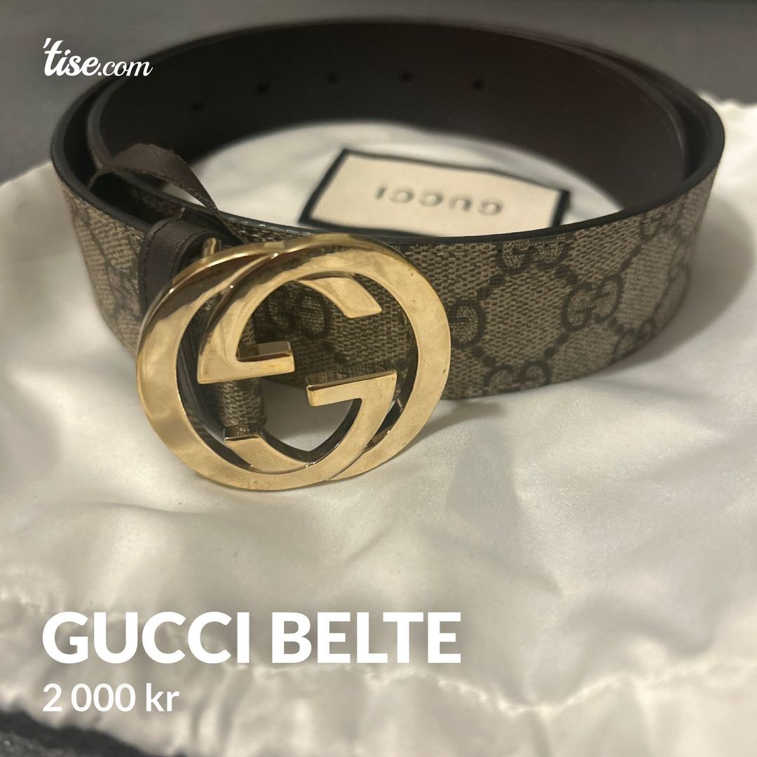 Gucci belte