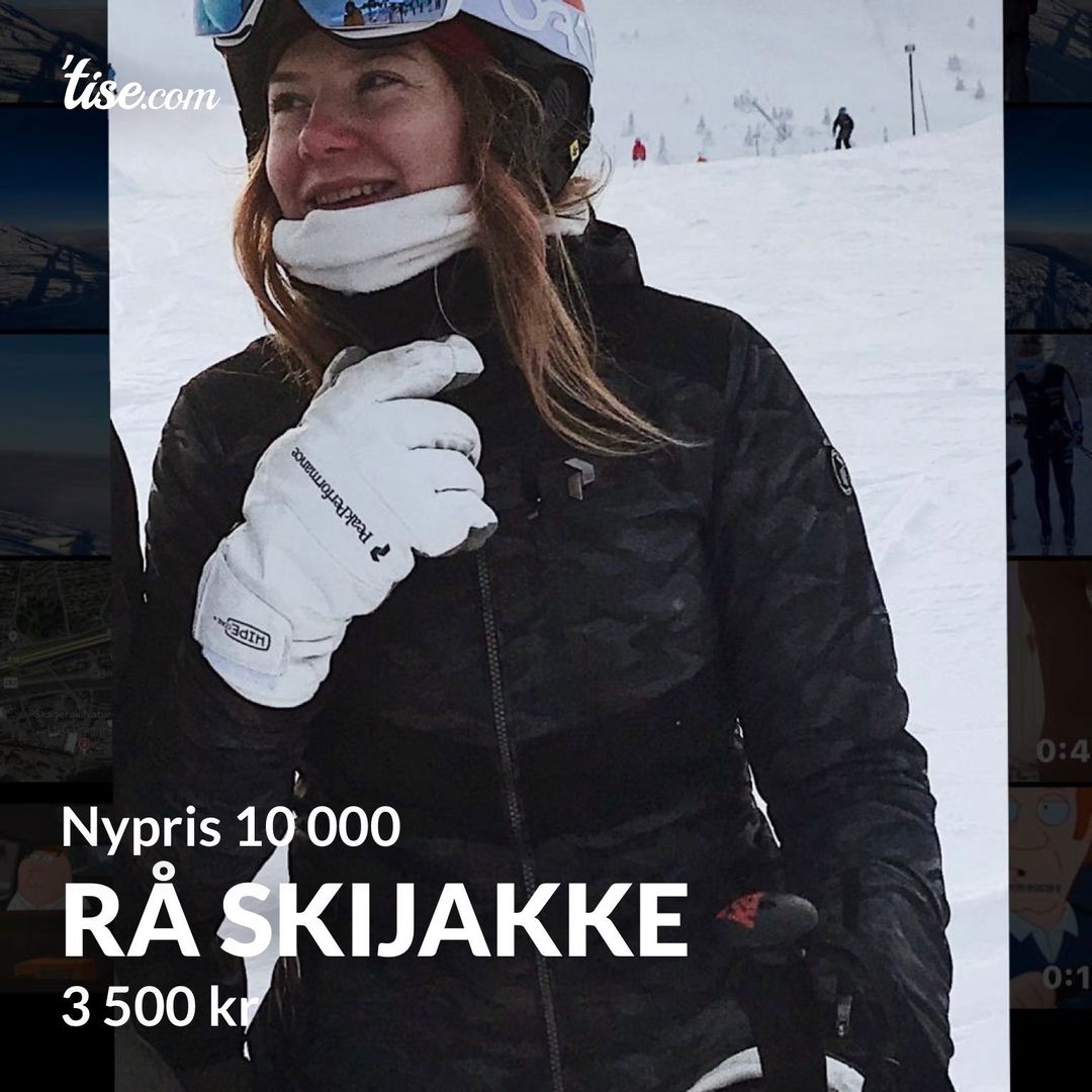 Rå skijakke