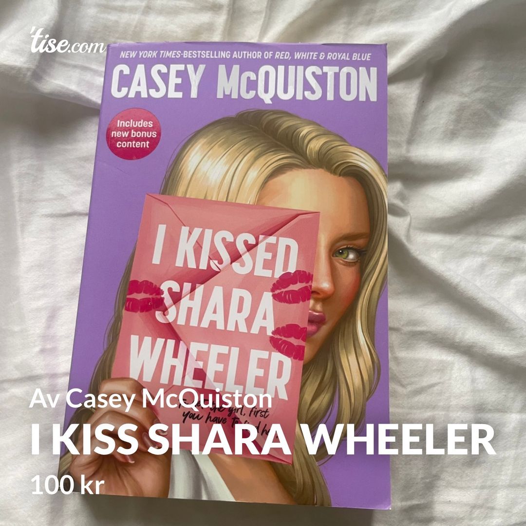 I kiss Shara Wheeler