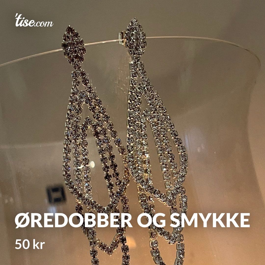 Øredobber og smykke