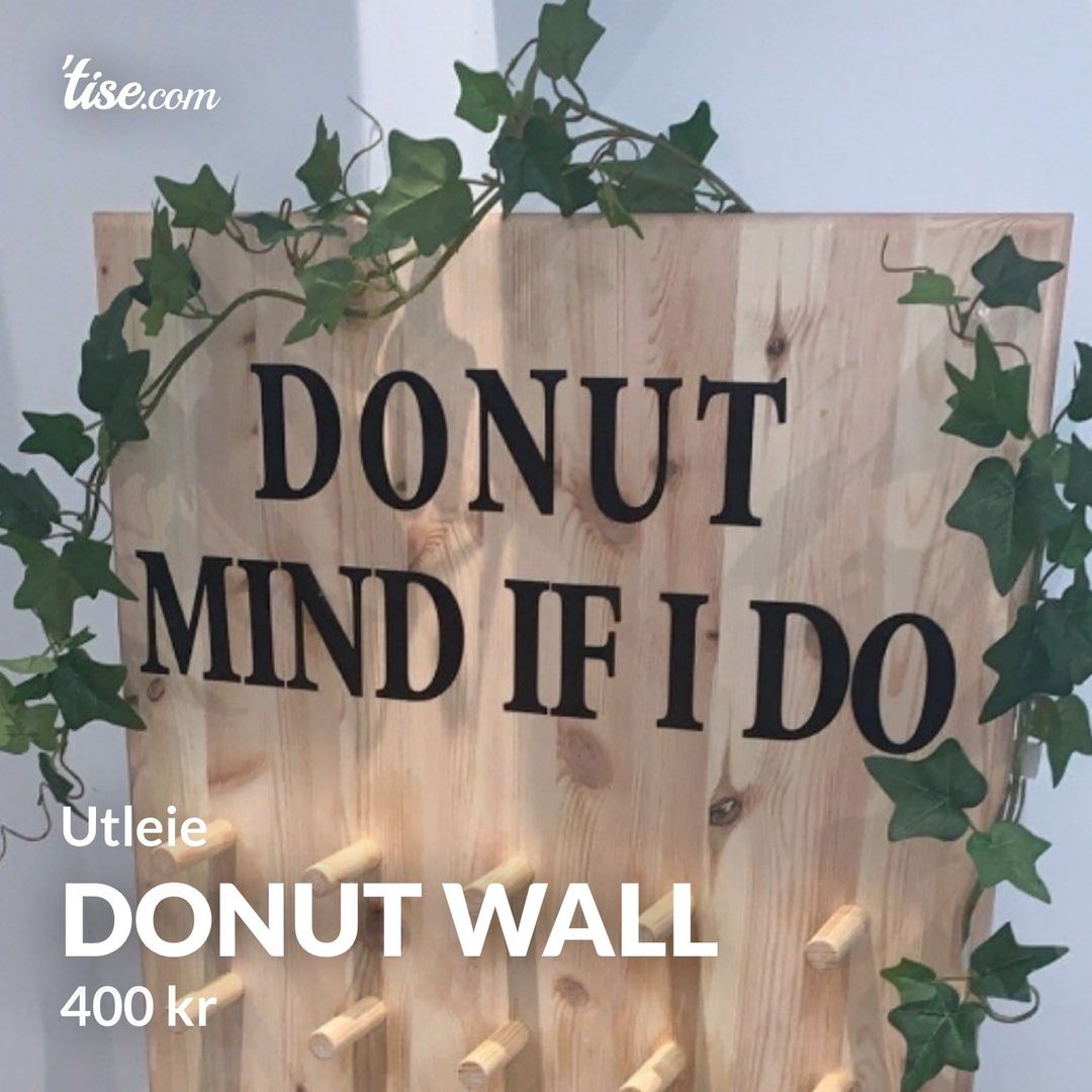 Donut wall