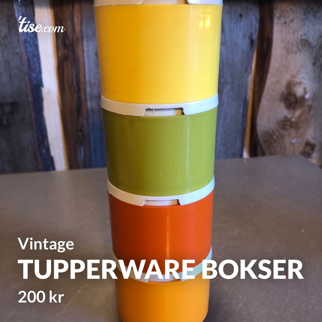 Tupperware bokser