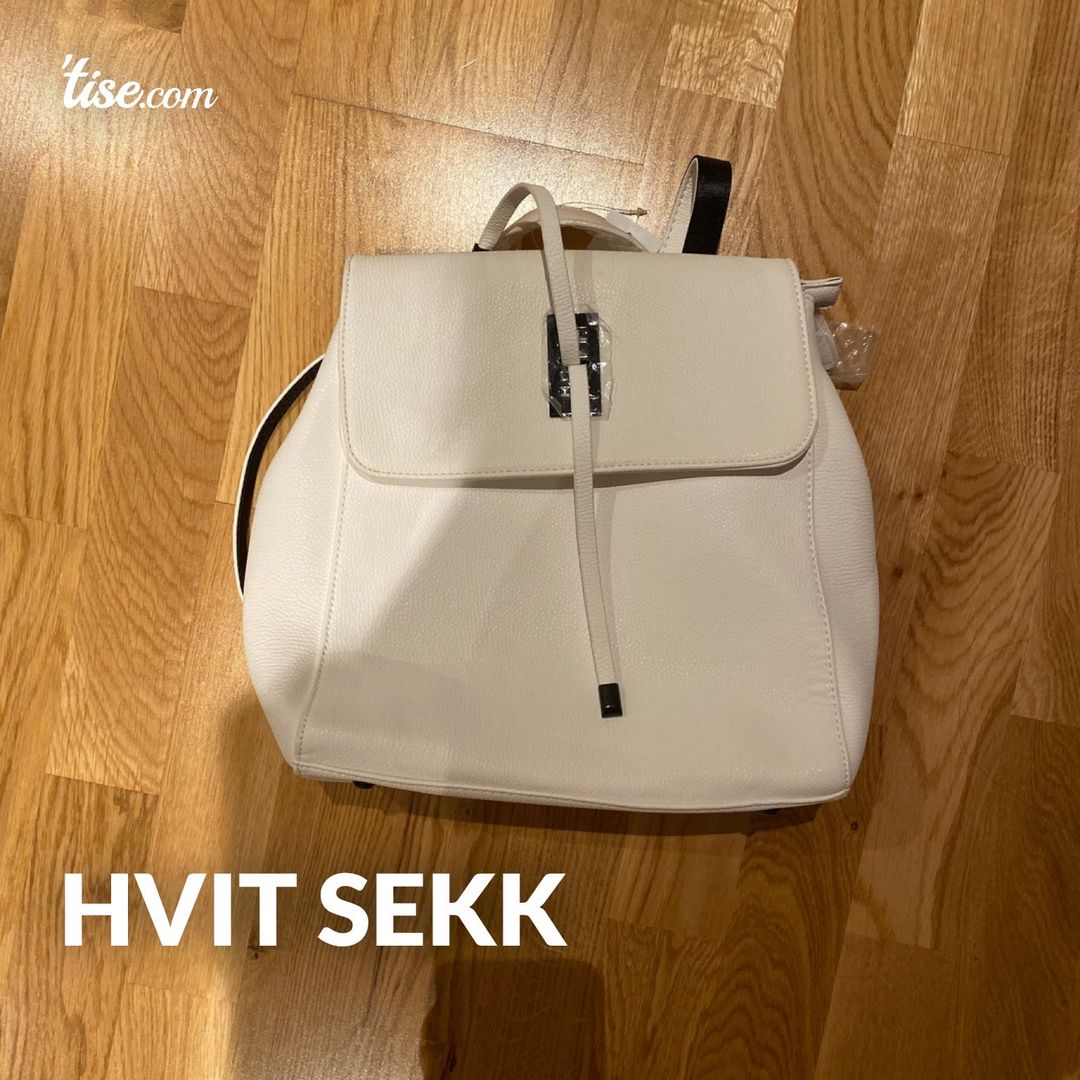 Hvit sekk