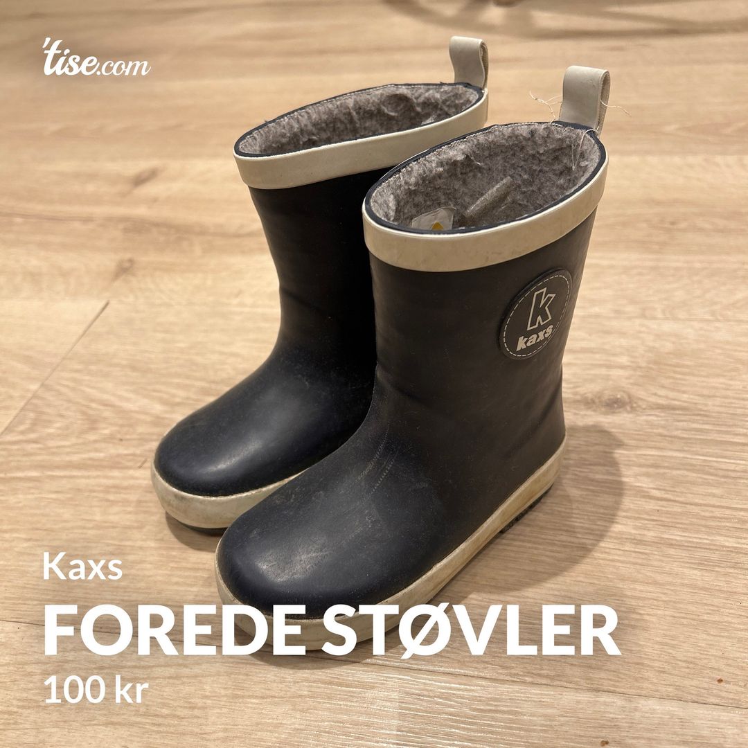 Forede støvler