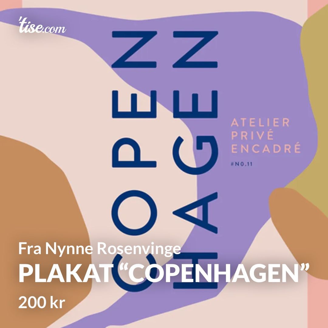 Plakat “Copenhagen”