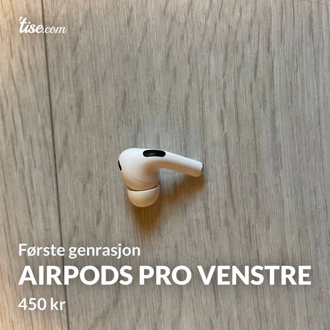 Airpods pro venstre