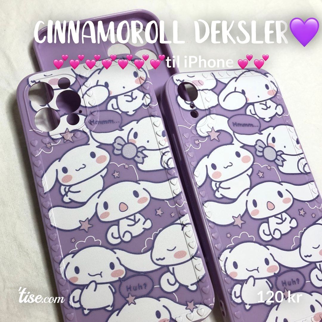 Cinnamoroll deksler💜