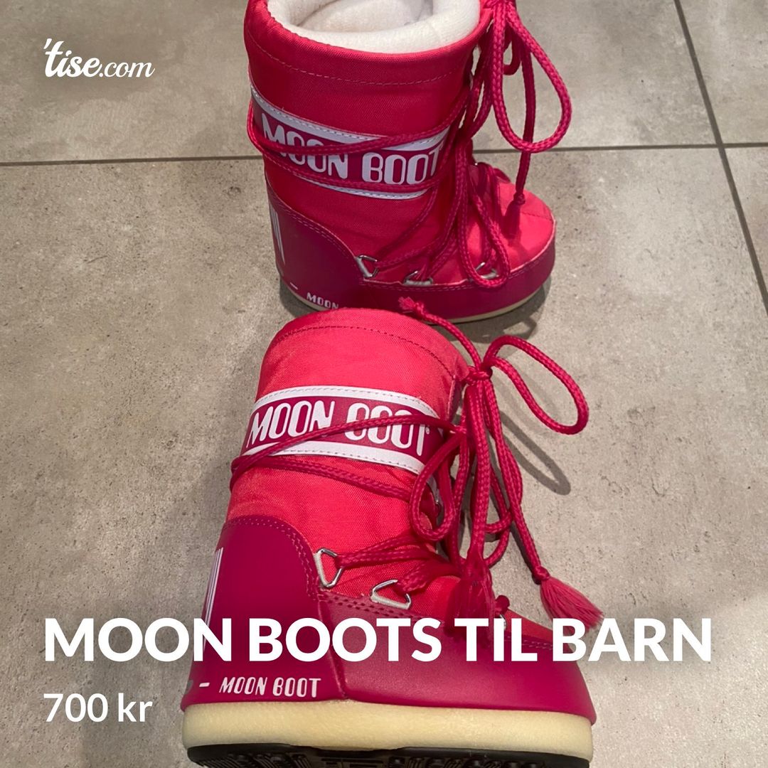Moon boots til barn