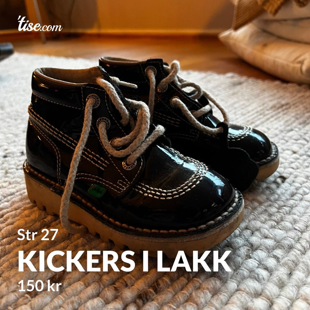 Kickers i lakk