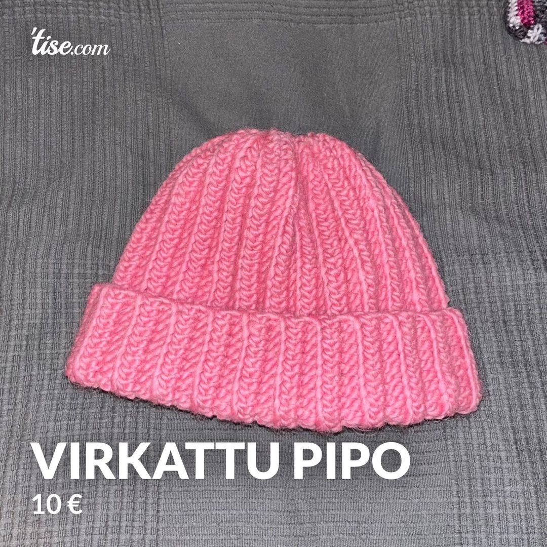 Virkattu pipo