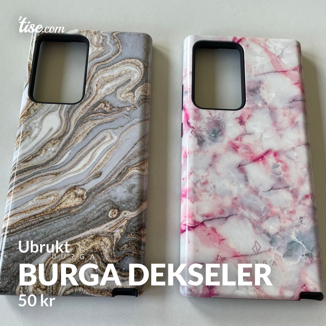 Burga dekseler