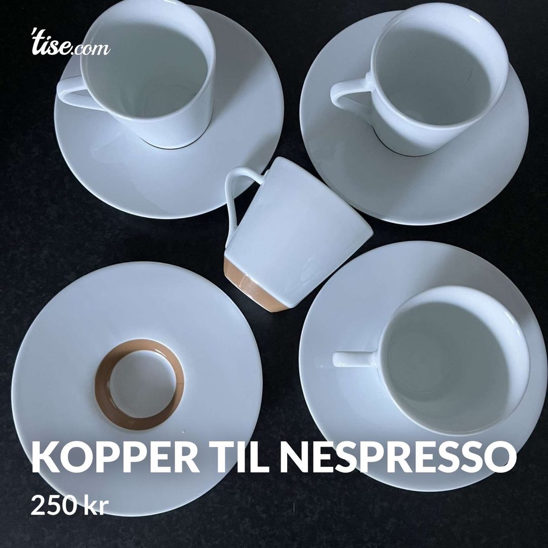 Kopper til nespresso