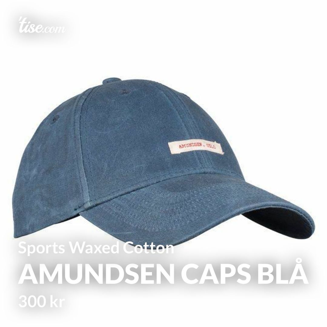 Amundsen caps blå