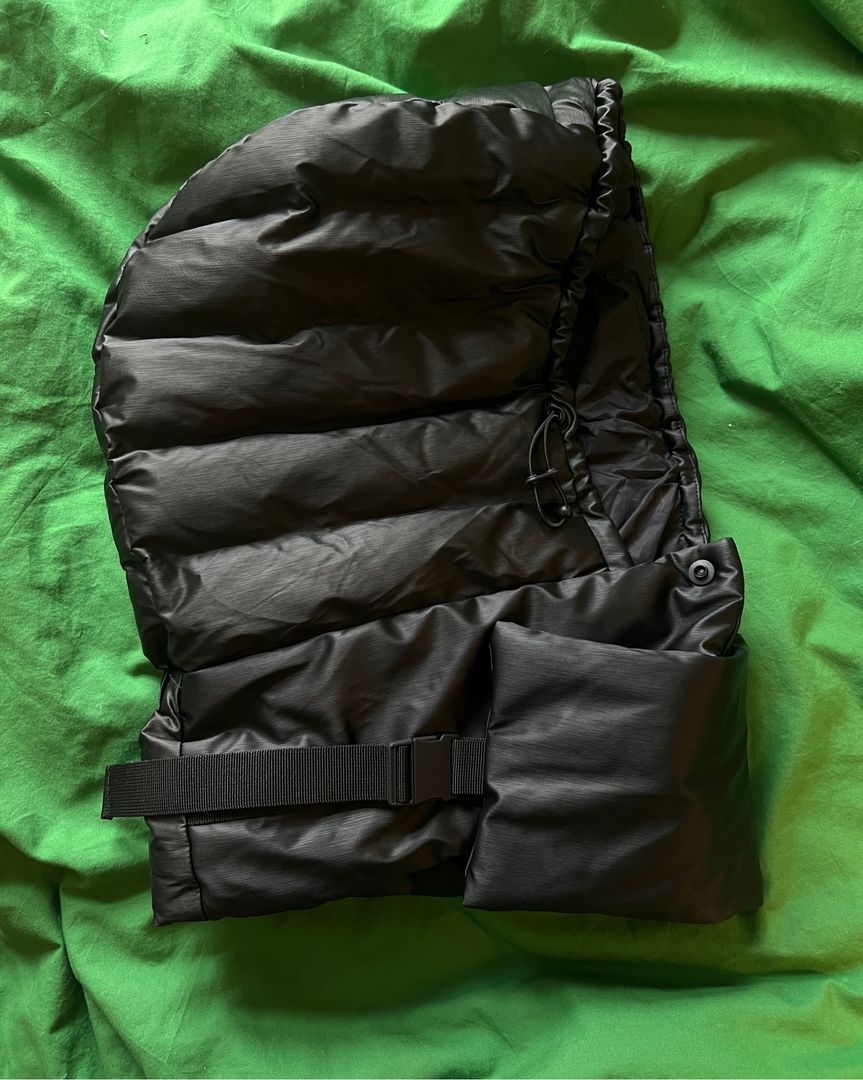 RAINS PUFFER HOOD