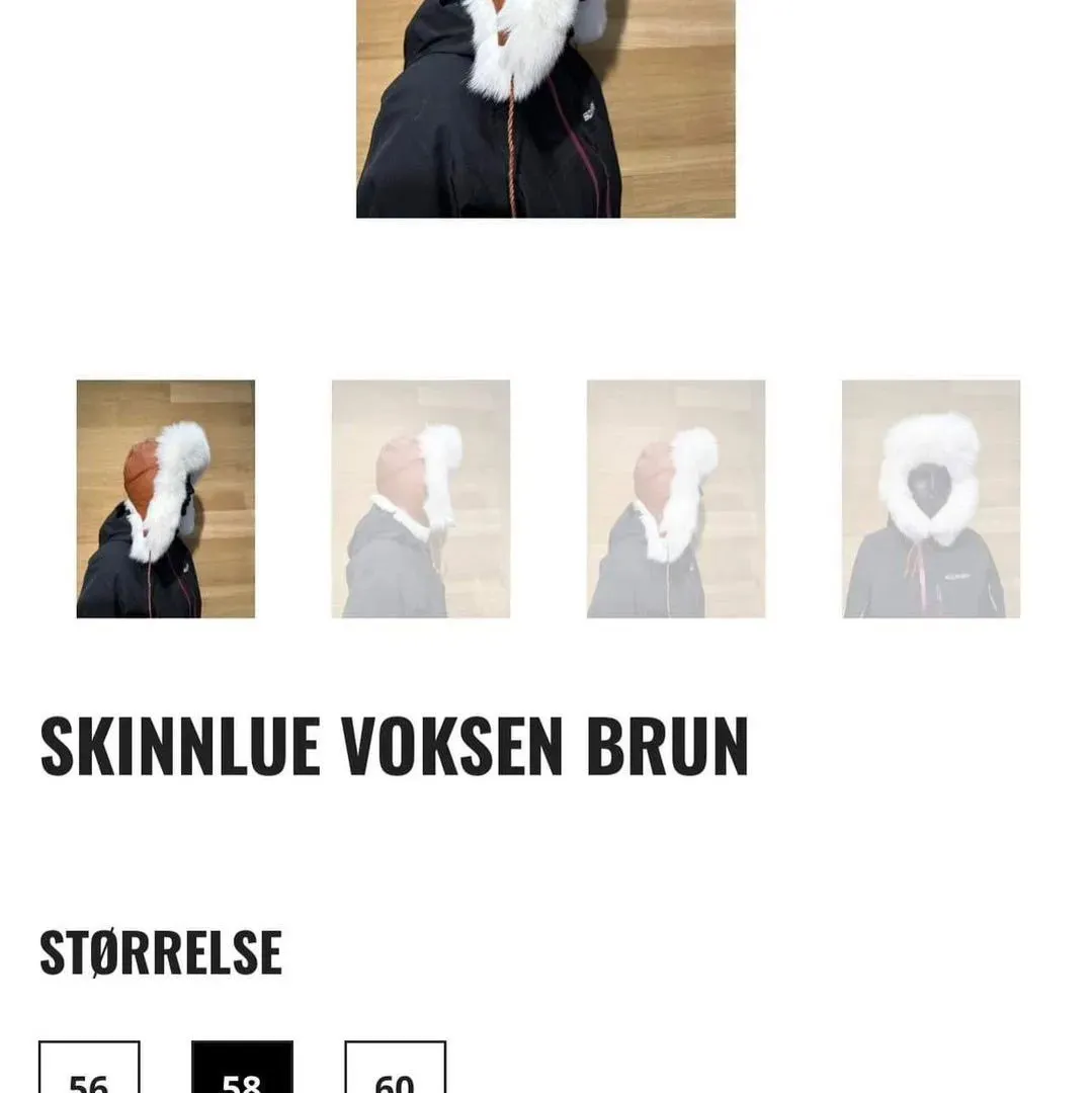 Håndsydd skinnlue