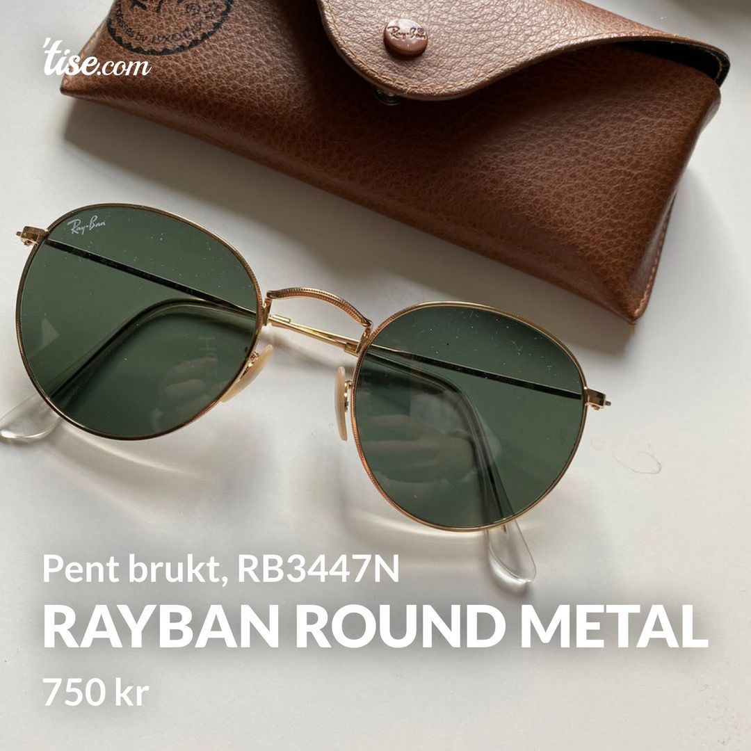 Rayban round metal