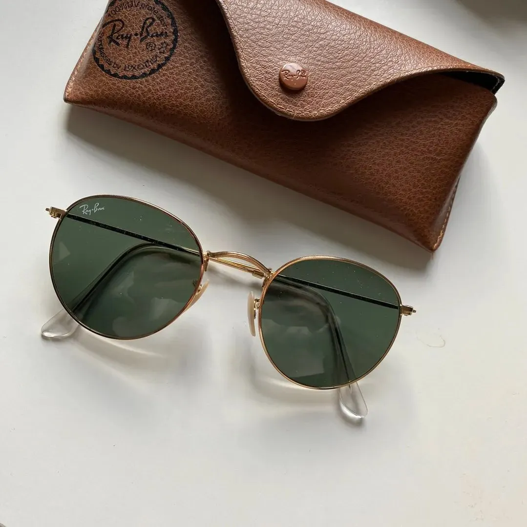 Rayban round metal