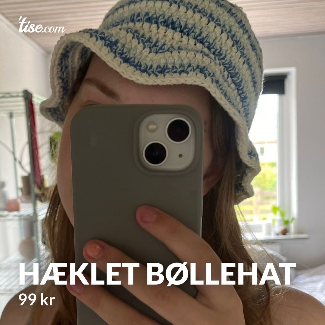 Hæklet bøllehat