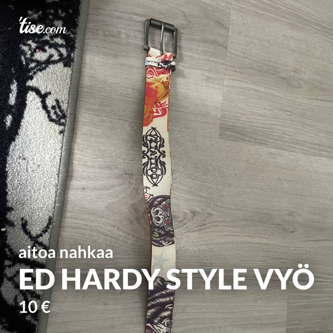 Ed hardy style vyö