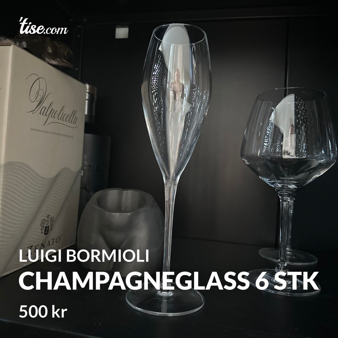 Champagneglass 6 stk