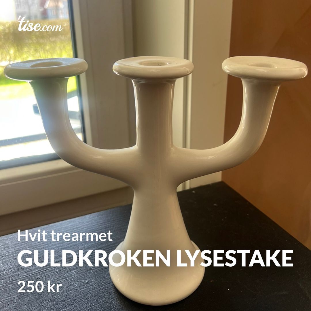 Guldkroken lysestake