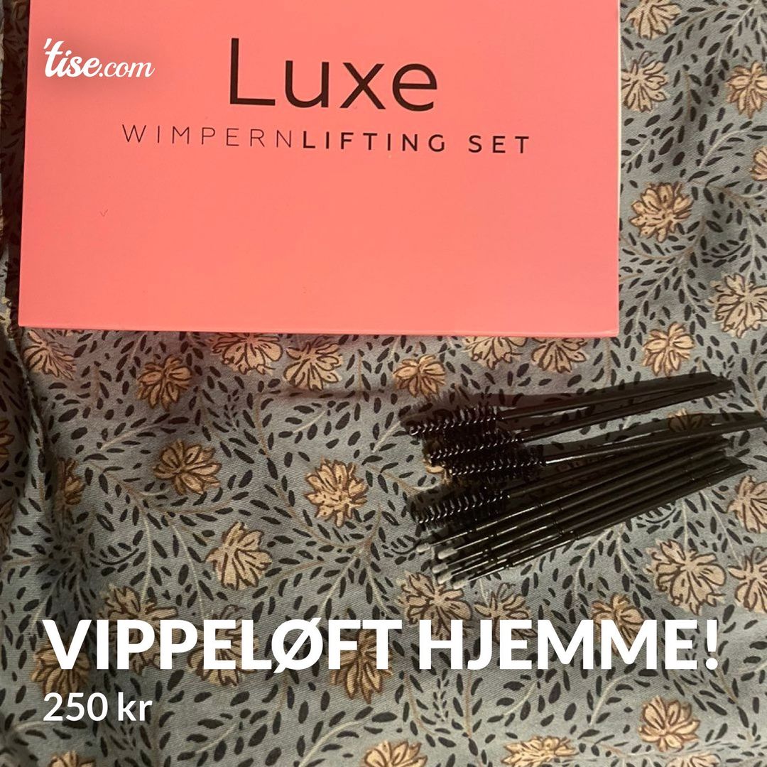 Vippeløft hjemme!