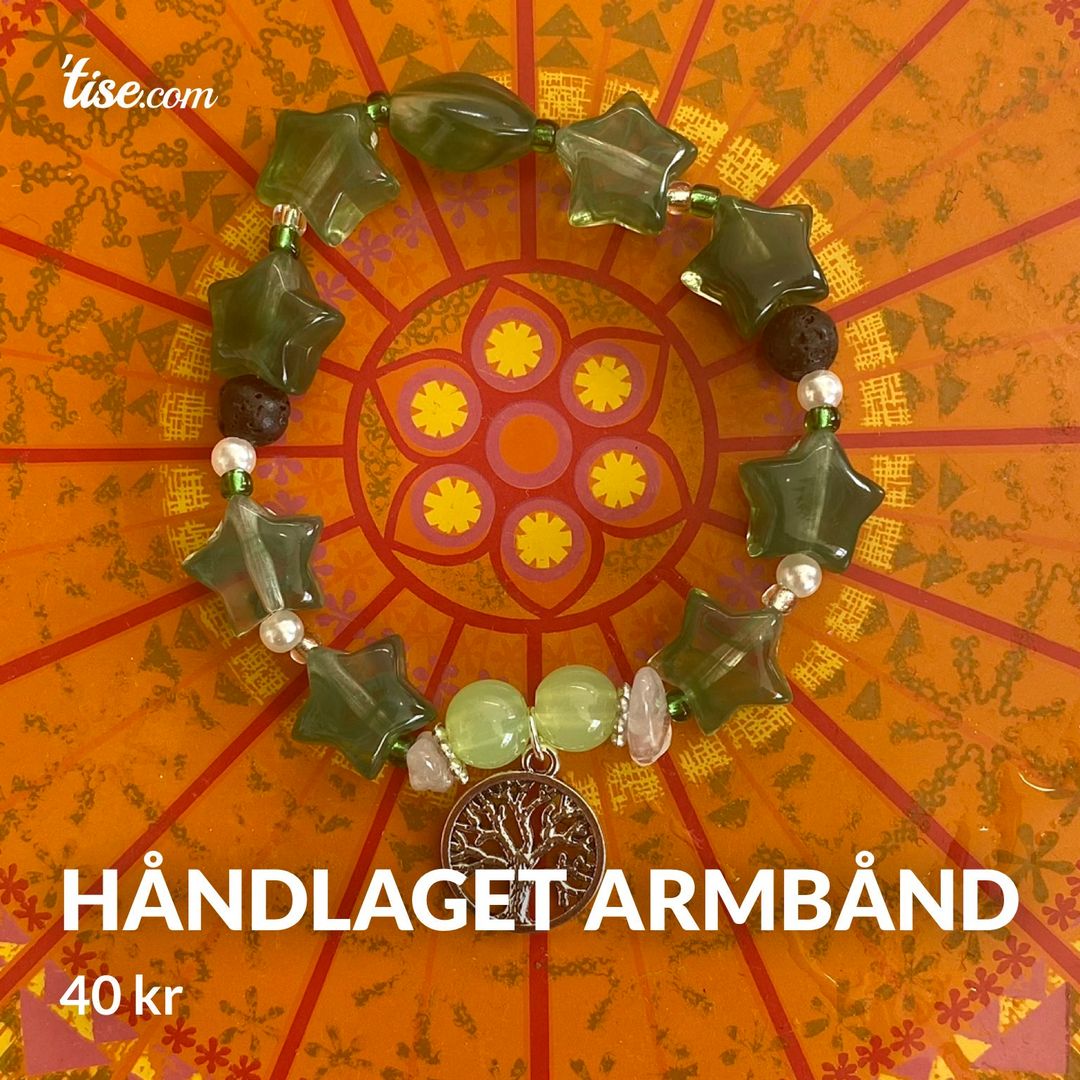 Håndlaget armbånd