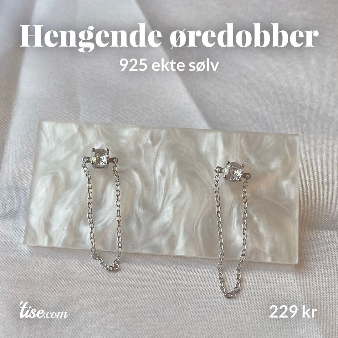 Hengende øredobber