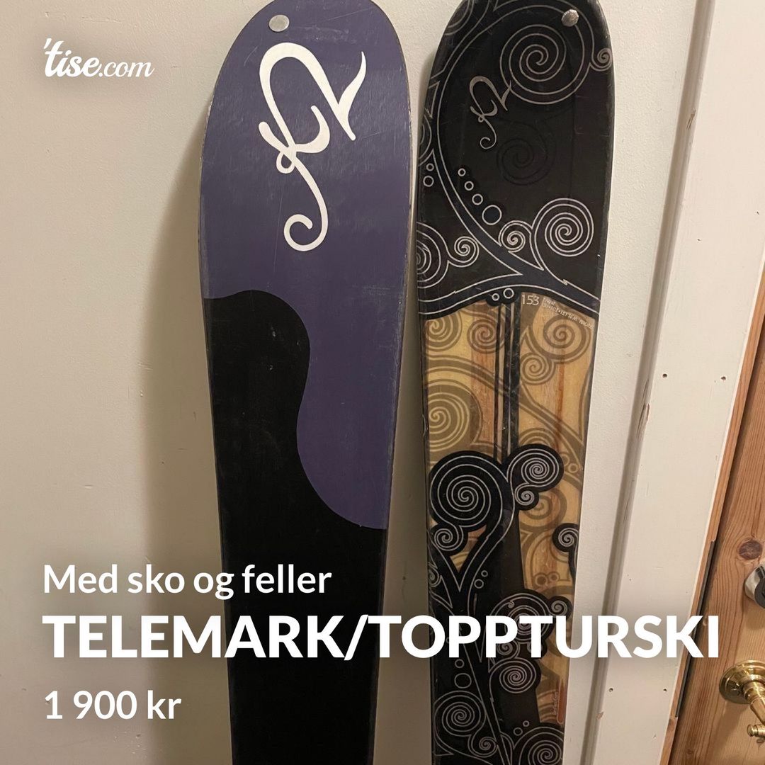 Telemark/toppturski