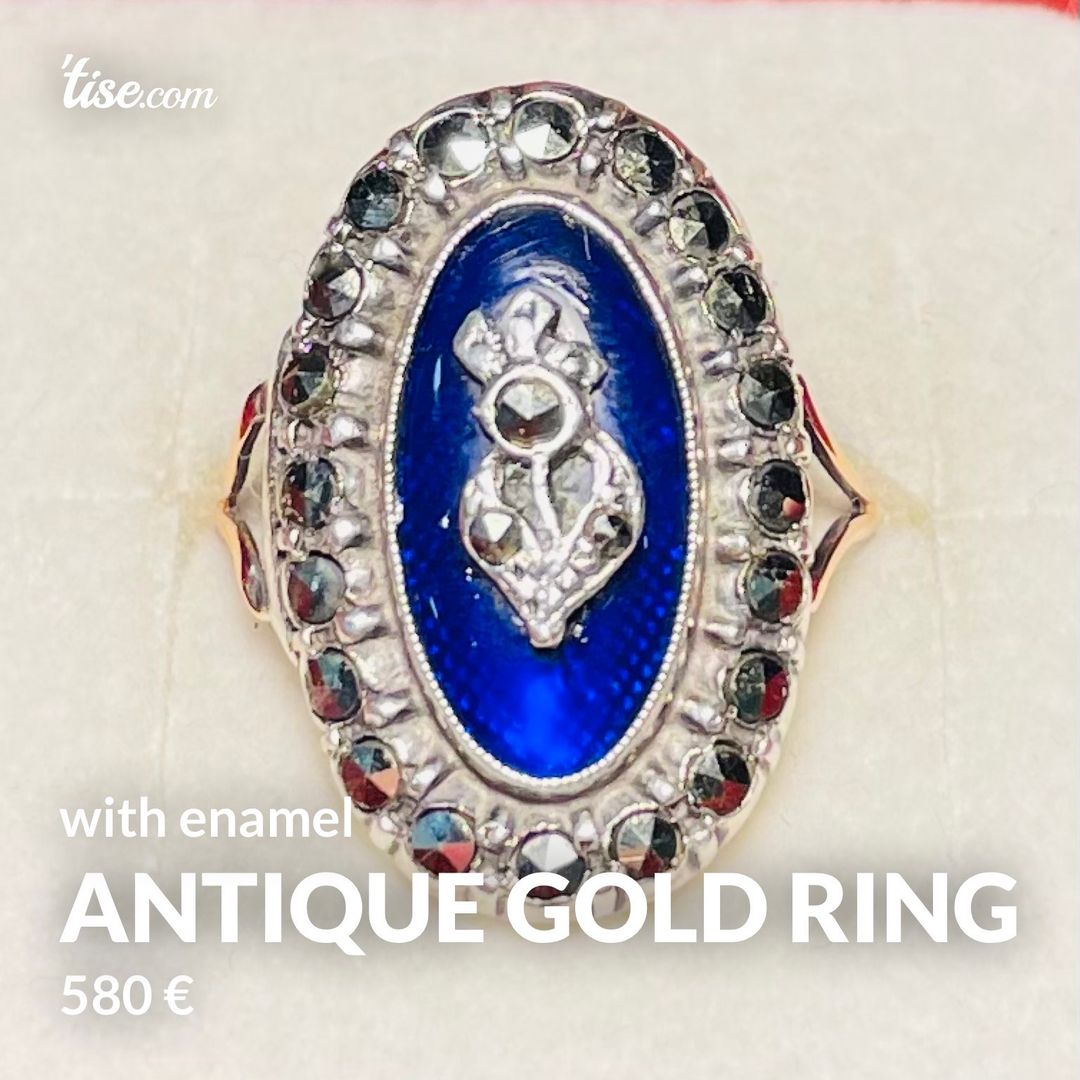 Antique gold ring