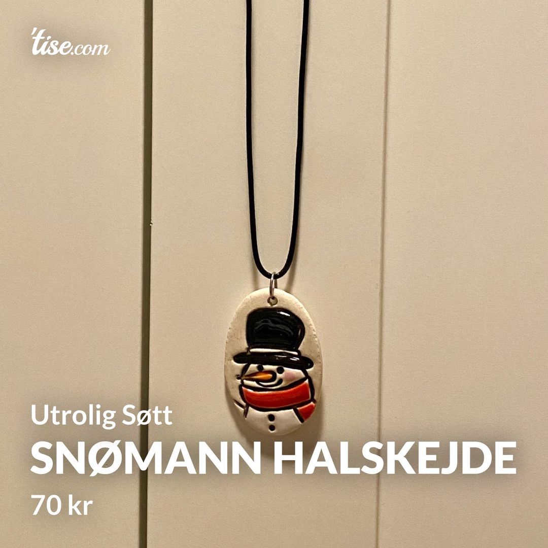 Snømann Halskejde