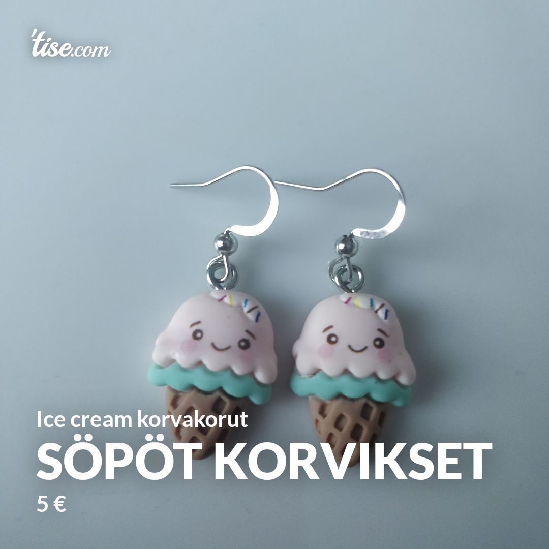 Söpöt korvikset