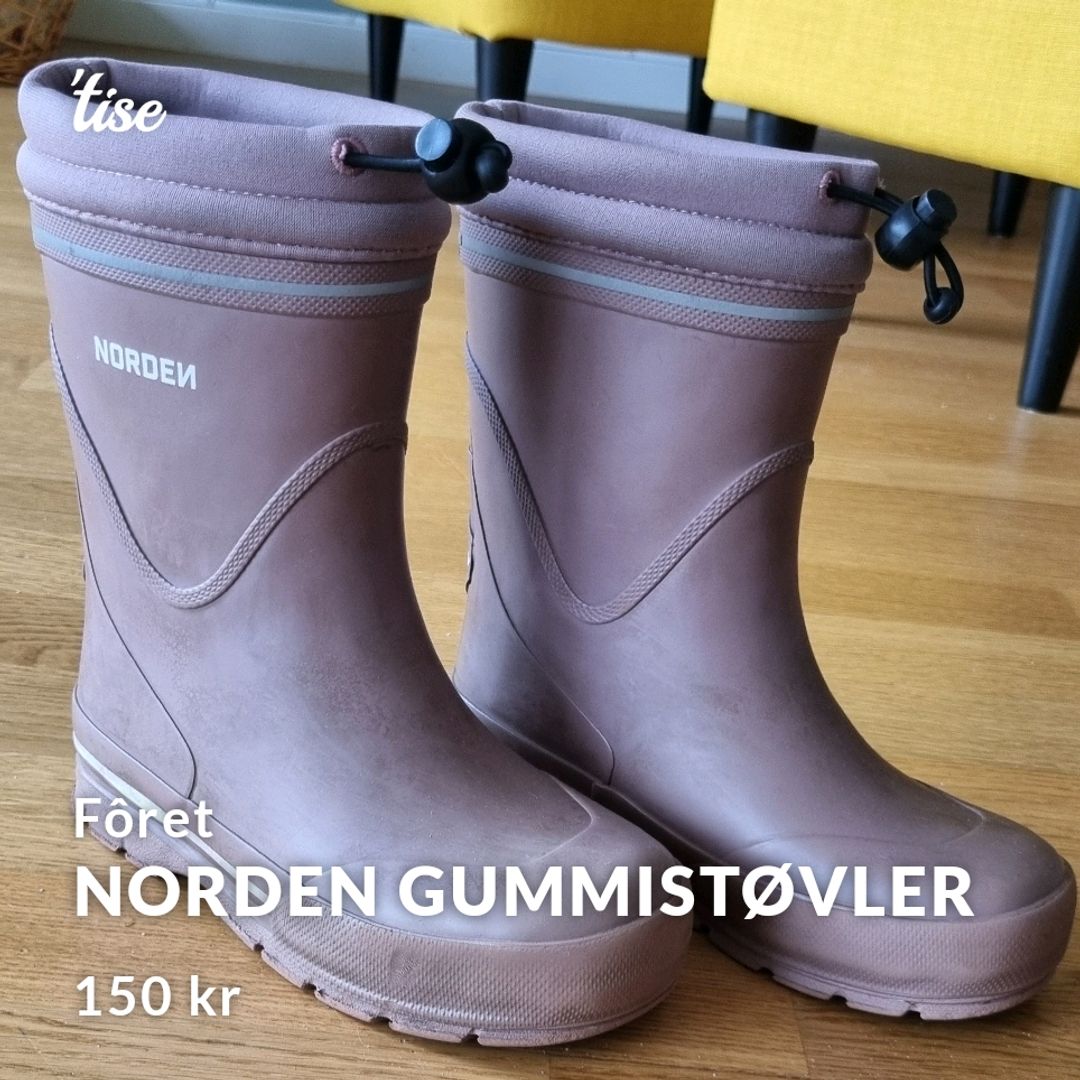 Norden gummistøvler