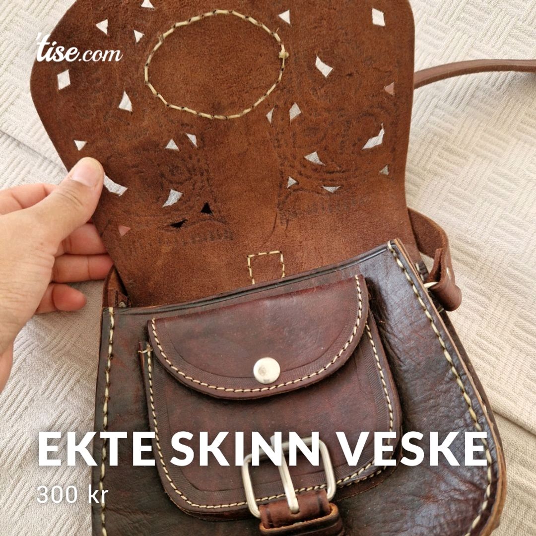 Ekte Skinn Veske