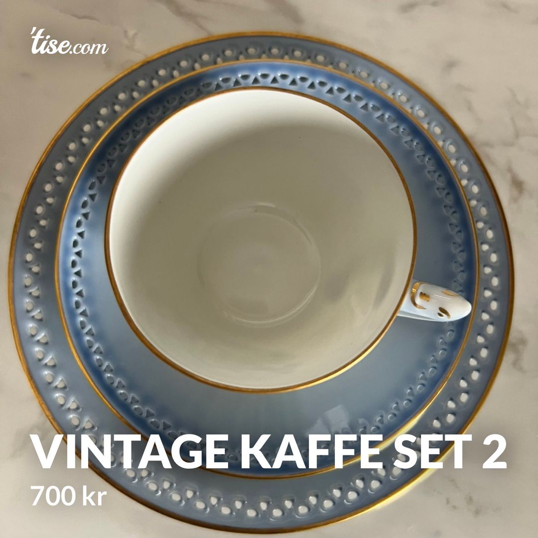 Vintage kaffe set 2