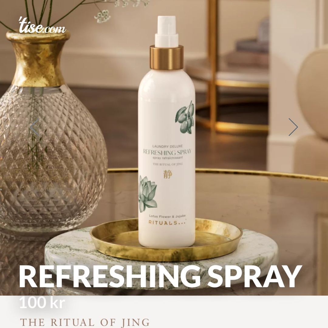 Refreshing spray