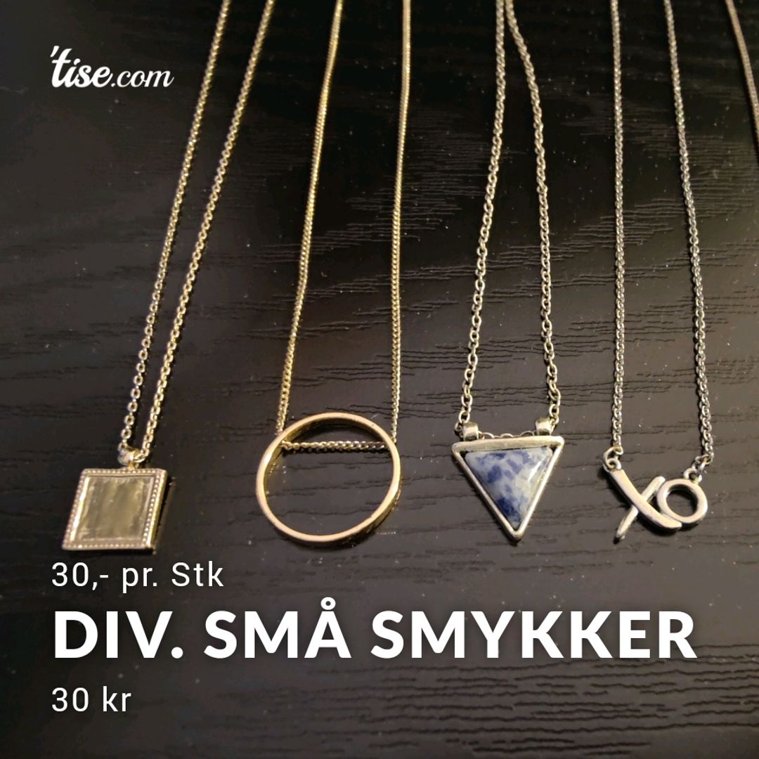 Div. Små Smykker