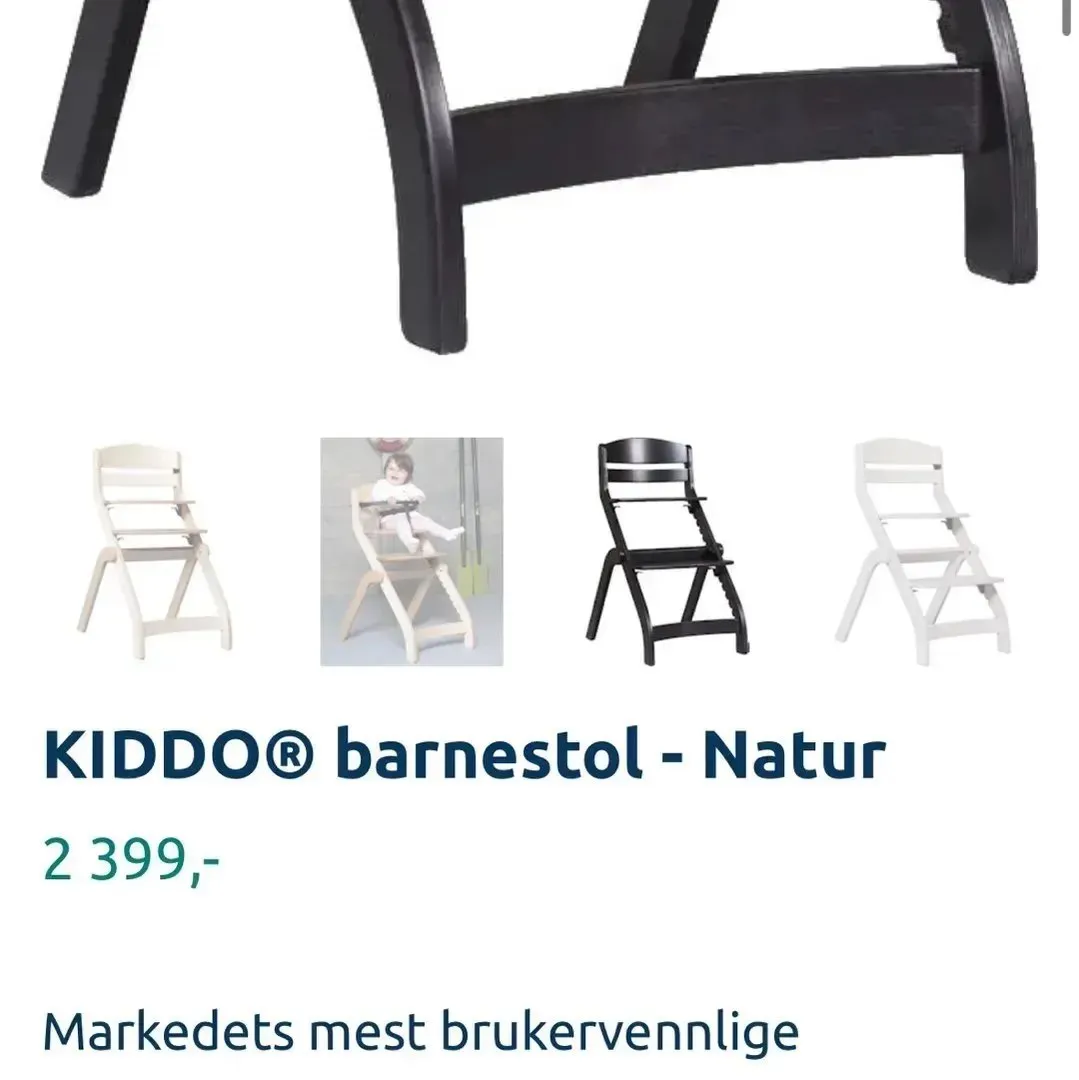 Kiddo barnestol