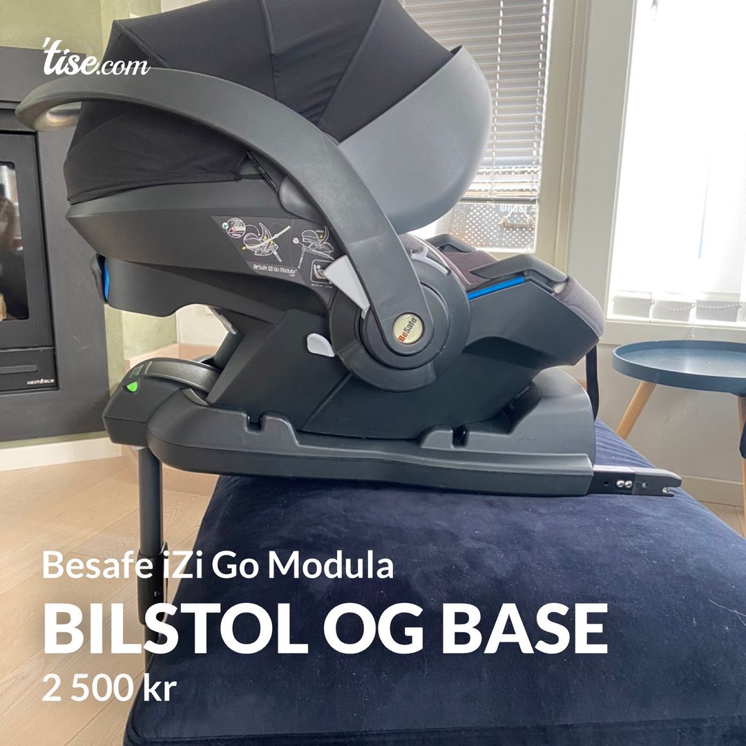 Bilstol og base