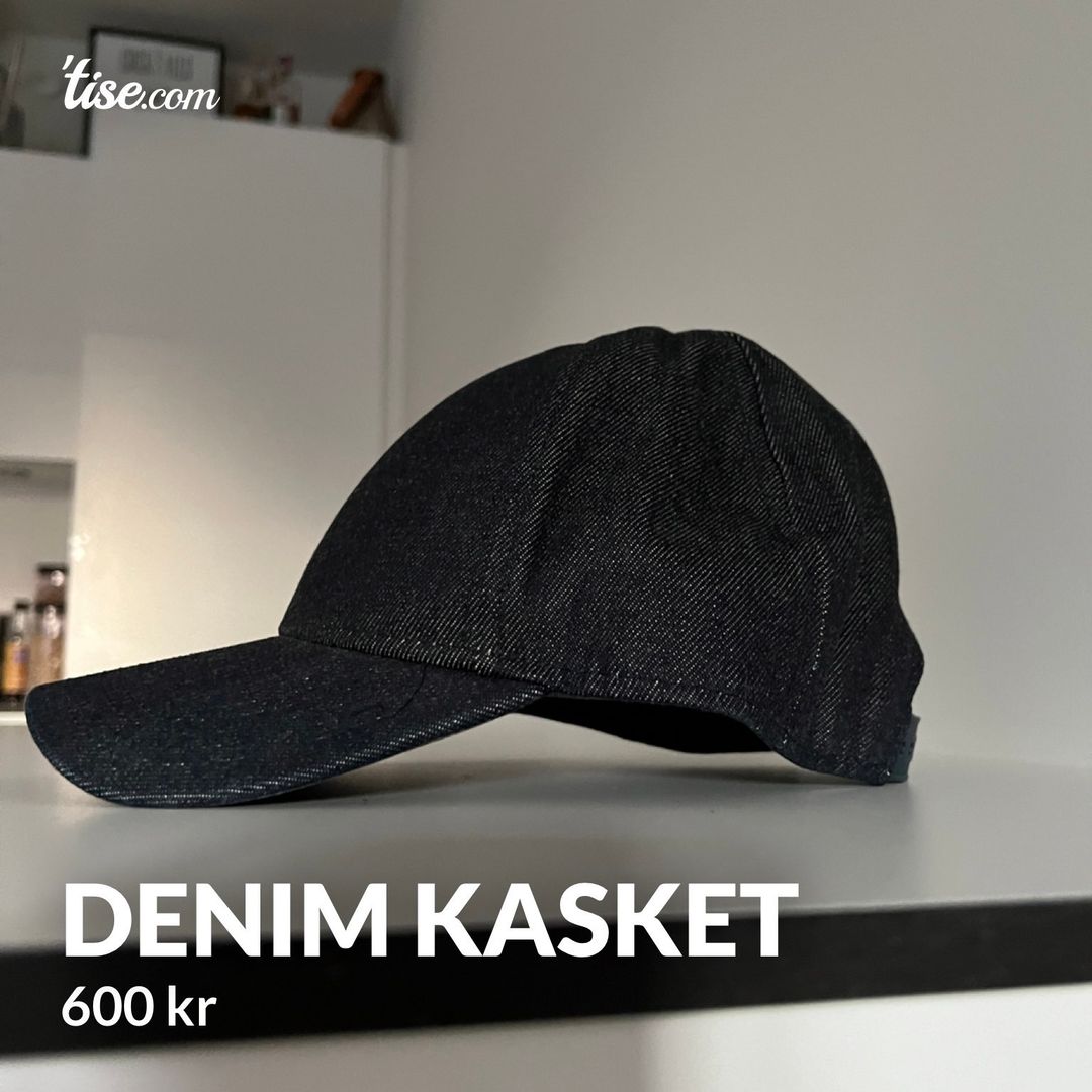 Denim kasket