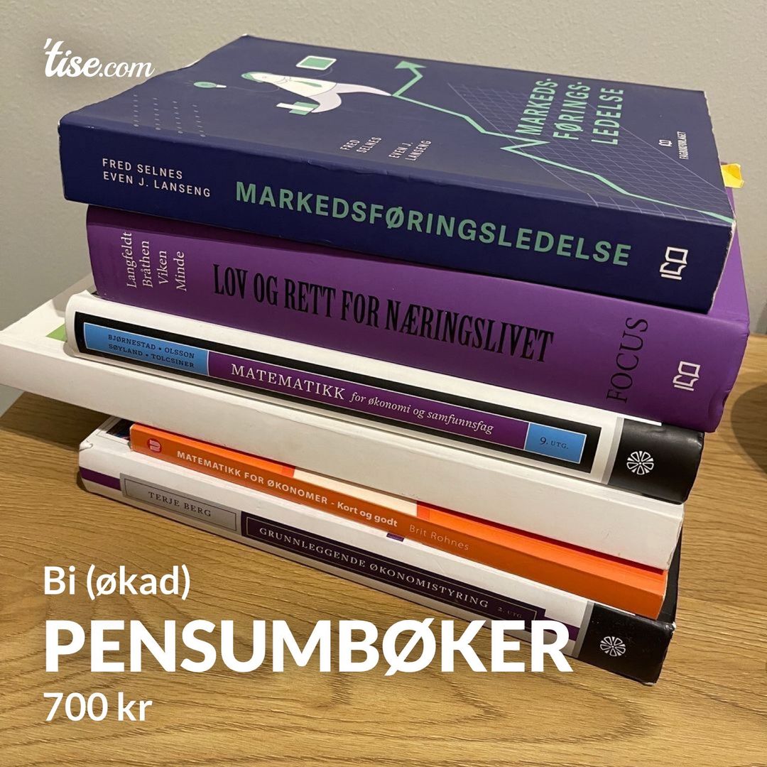 Pensumbøker